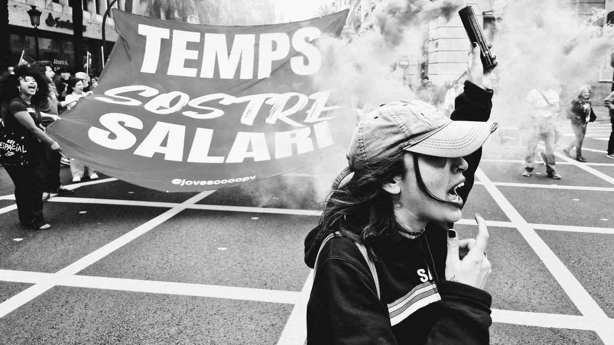 Una de las obras de la exposición 'Jesús Císcar i l’art de la flânerie'.