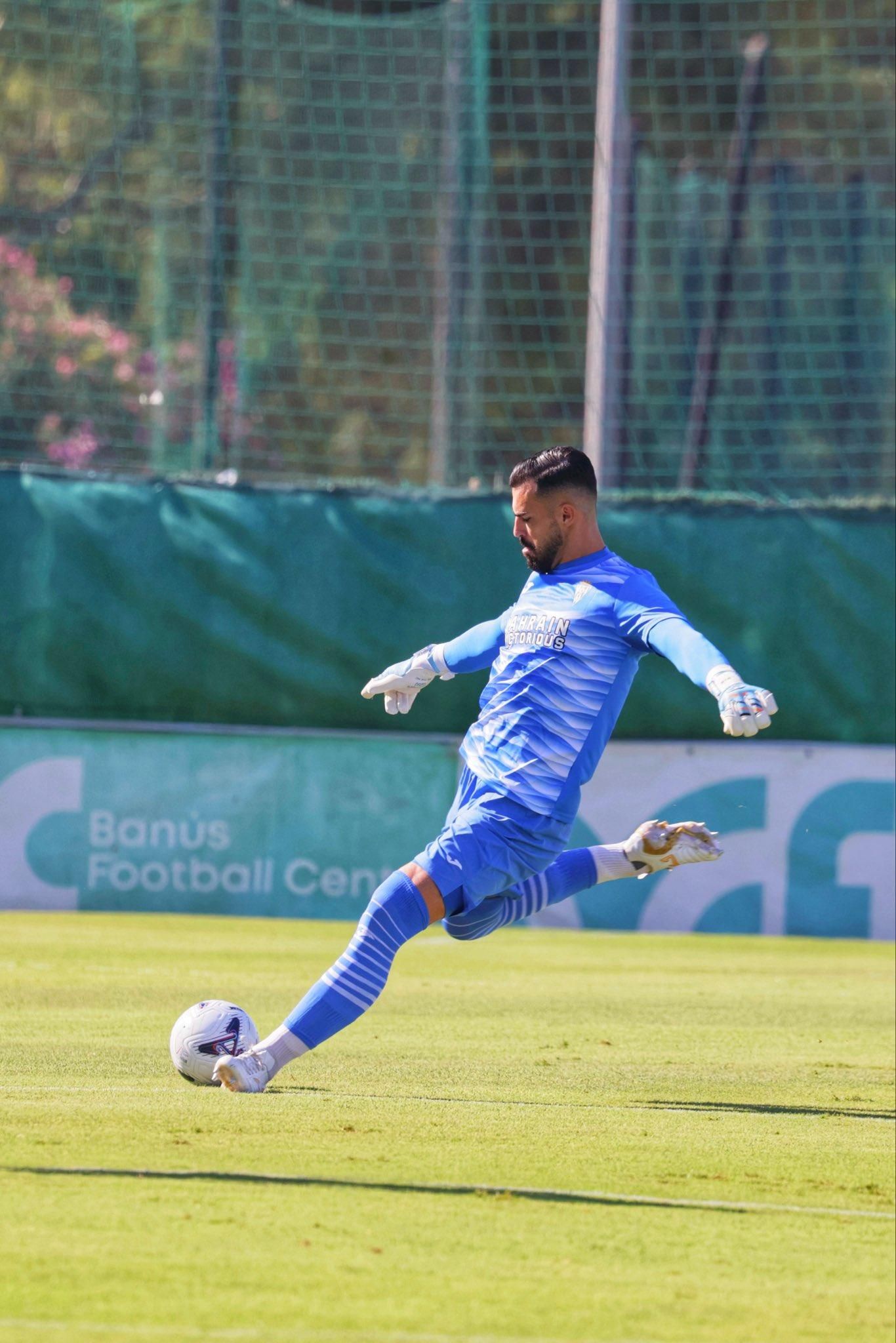 Guilherme Fernandes, frente al Almería