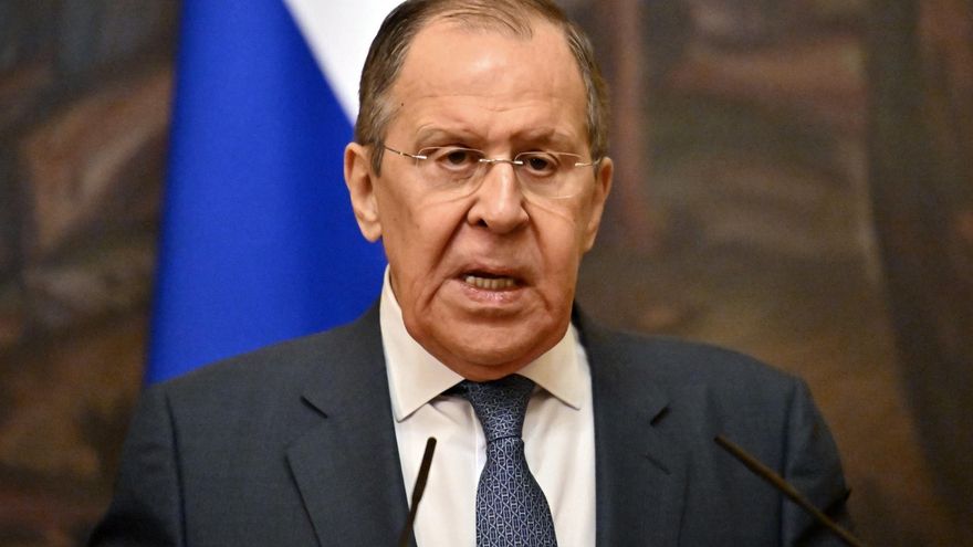 El ministro de Exteriores de Rusia, Serguéi Lavrov, a 20 de mayo de 2022