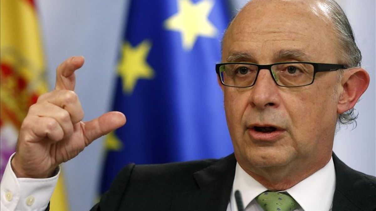 El ministro de Hacienda, Cristóbal Montoro