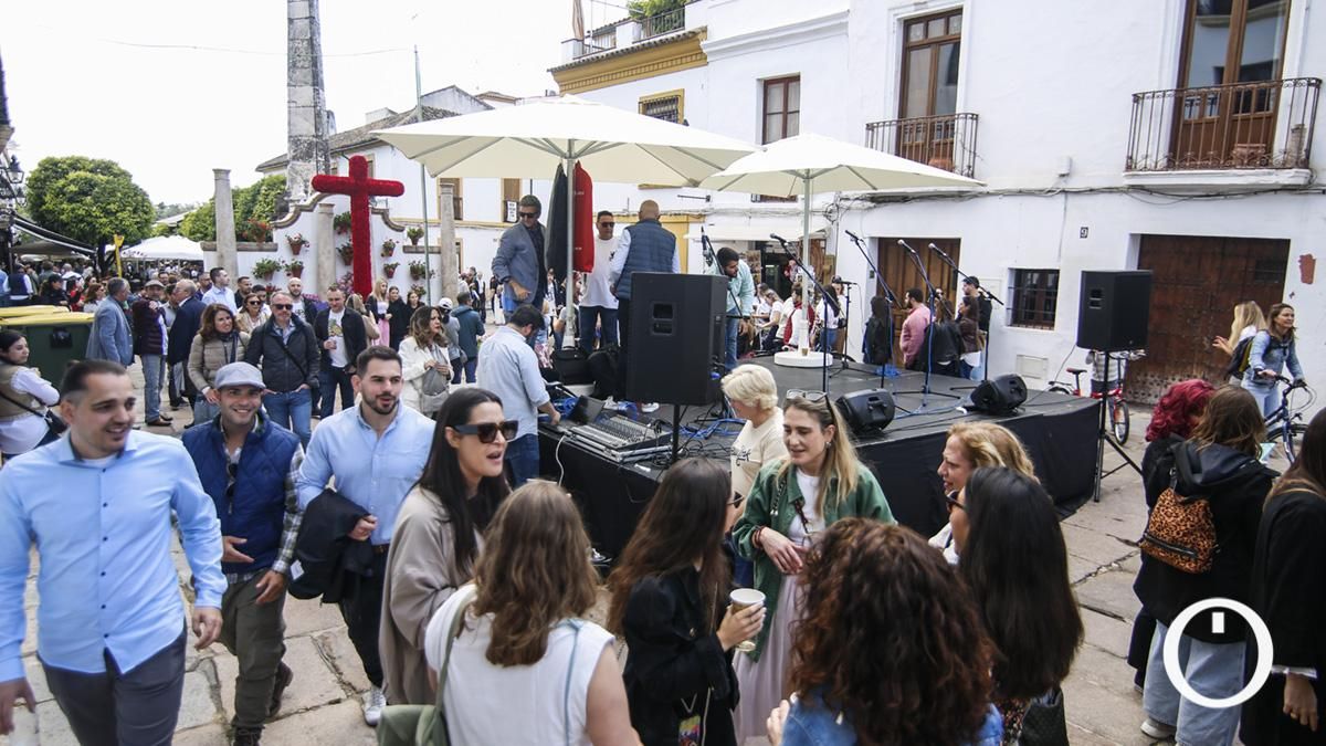 Cruz de mayo de la Asociación Sonrisa de Lunares en la Plaza del Potro
