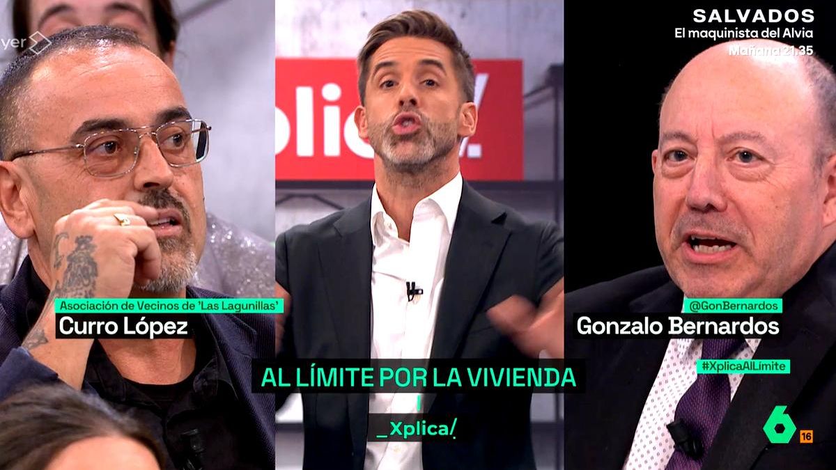 José Yélamo frena la discusión entre un invitado y Gonzalo Bernardos en 'laSexta Xplica': "Por ahí no, ¡se acabó!"