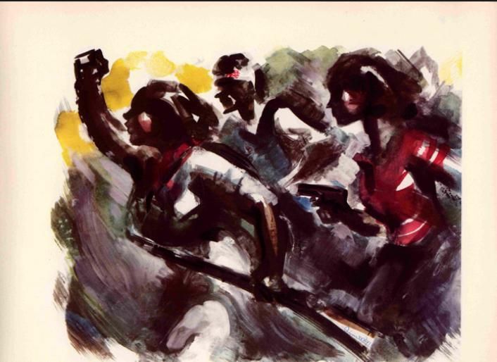 Obra de Sim proveniente de Estampas de la revolución española