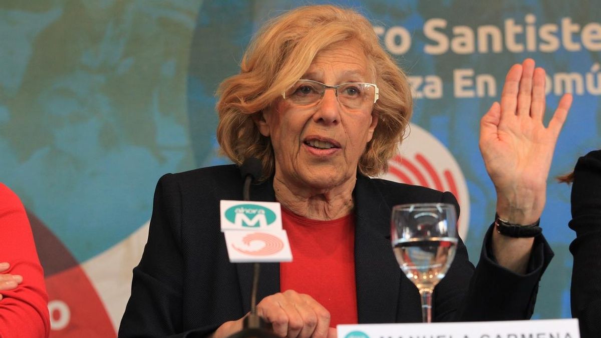 Dirigentes de IU piden el voto para la candidatura Ahora Madrid de Manuela Carmena
