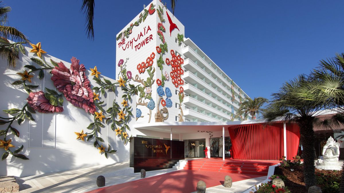 El Ushuaïa Ibiza Beach Hotel en Eivissa.