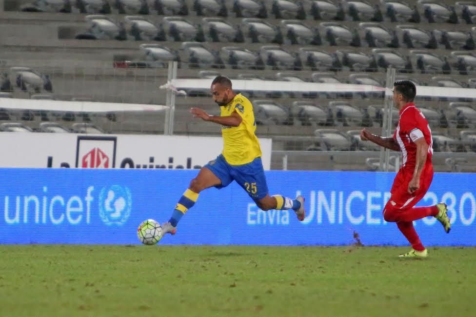 Partido entre la UD Las Palmas y el Sevilla. (ALEJANDRO RAMOS)