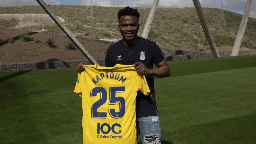 Kaptoum considera a la UD Las Palmas el "sitio perfecto" para él