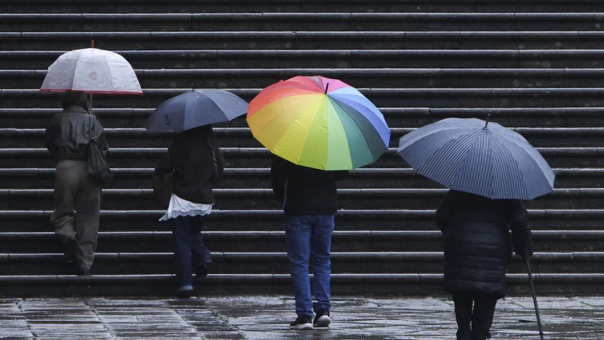 La Aemet anticipa un final de semana marcado por las lluvias y el frío intenso