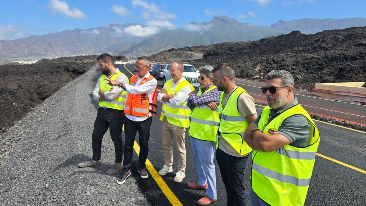 El trazado de la LP-211 se modificará sin restricciones de tráfico para alcanzar 15 metros de ancho de la calzada
