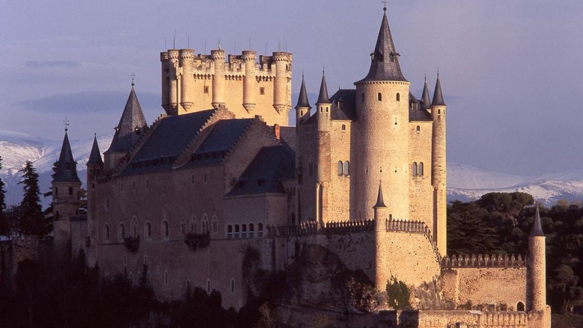 Alcazar de Segovia, auténtico castillo de cuento.