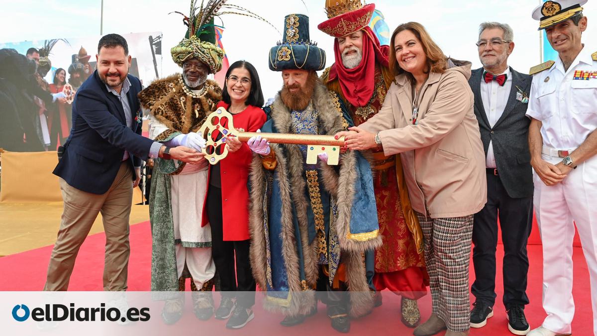 Las Palmas de Gran Canaria da la bienvenida a los Reyes Magos y le hace ...