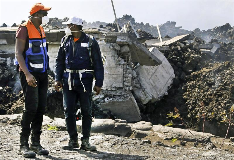 Erupción en la isla de Fogo, en Cabo Verde | EFE/JOÃO RELVAS