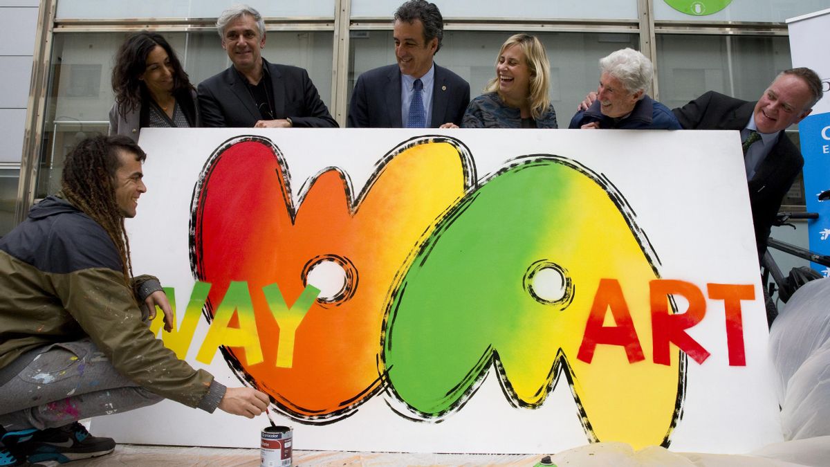 Presentación del proyecto 'Way Art'. | NACHO ROMERO