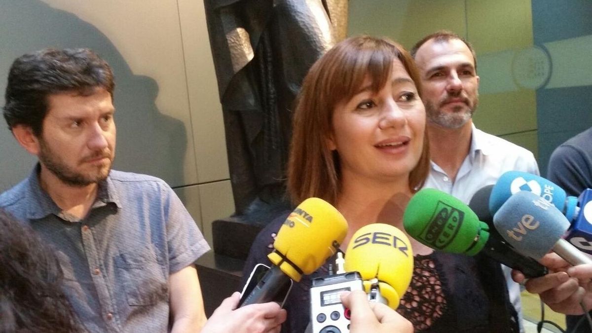 Francina Armengol será investida presidenta del Gobierno balear en la sesión de este lunes y martes en el Parlament
