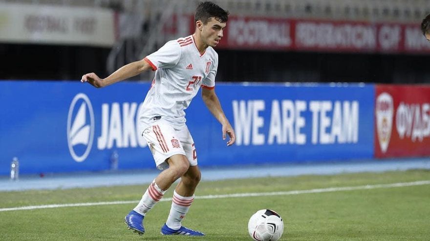 Pedri, a las puertas de la selección