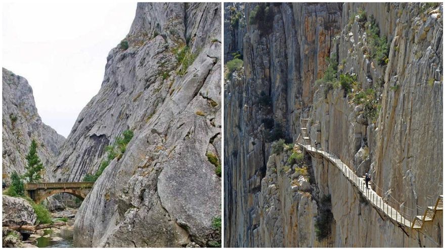 Vegacervera proyecta construir un 'Caminito del Rey' para recorrer las hoces en el Torío y dispone de 1,8 millones de euros