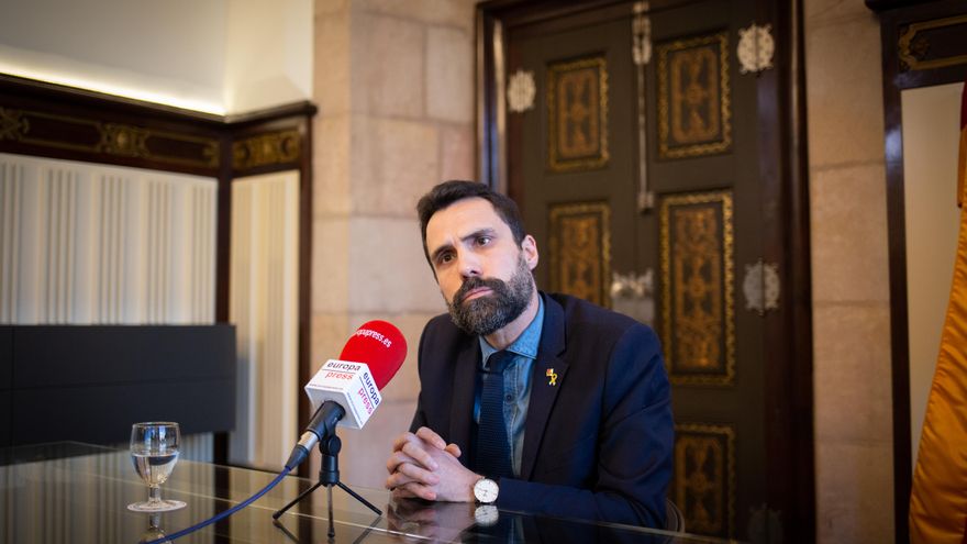 El presidente del Parlament, Roger Torrent.
