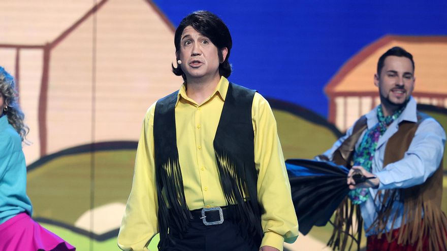 Aníbal Gómez, en la gala 4 de 'Tu cara me suena 13'