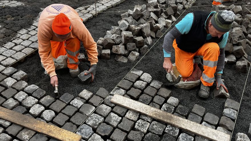 Roma repara su histórico suelo por el Jubileo: una misión extenuante contra los tropiezos