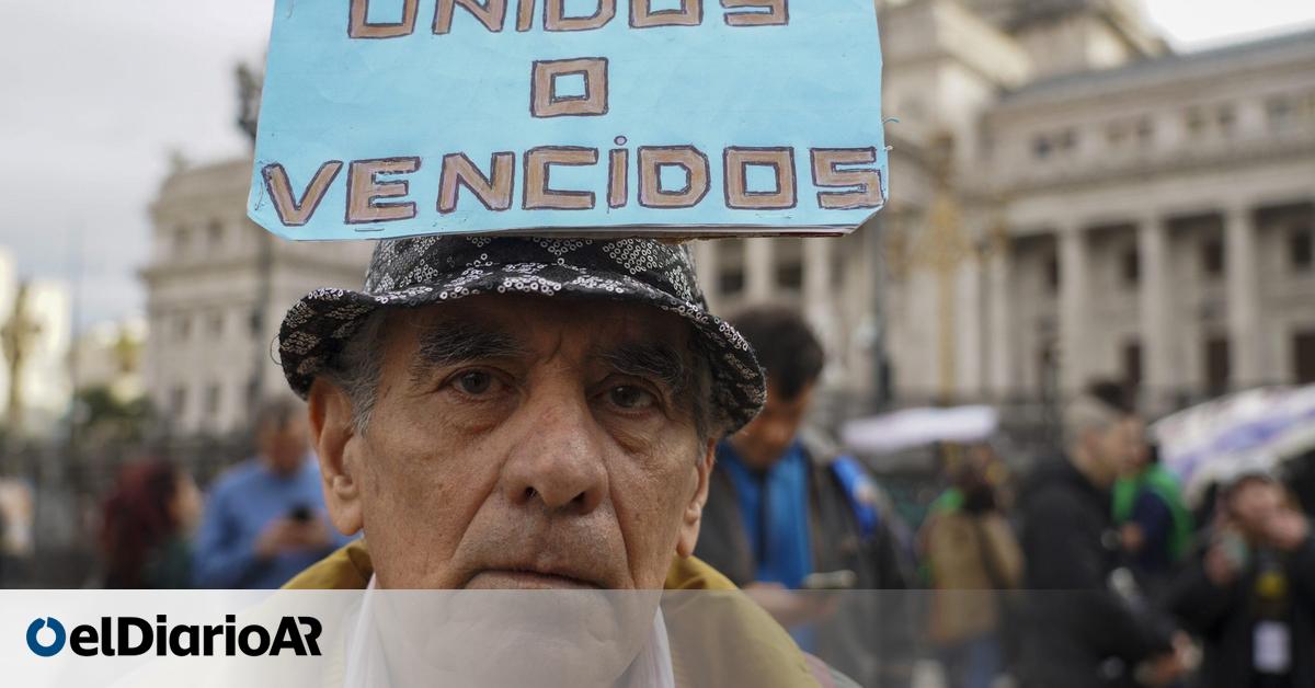 “Se viene una resistencia más dura”: alzan su voz los jubilados, médicos, estatales, universitarios y personas con discapacidad