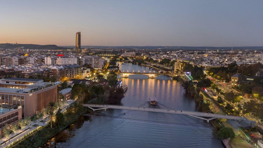 Sevilla estrenará en dos años su nuevo puente sobre el Guadalquivir