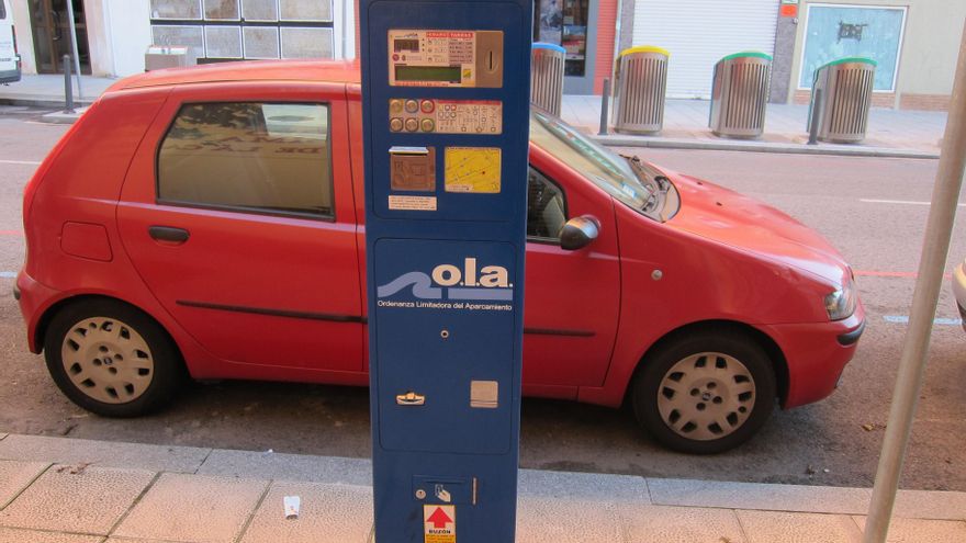 Parquímetro de la Ordenanza limitadora de Aparcamientos (OLA)