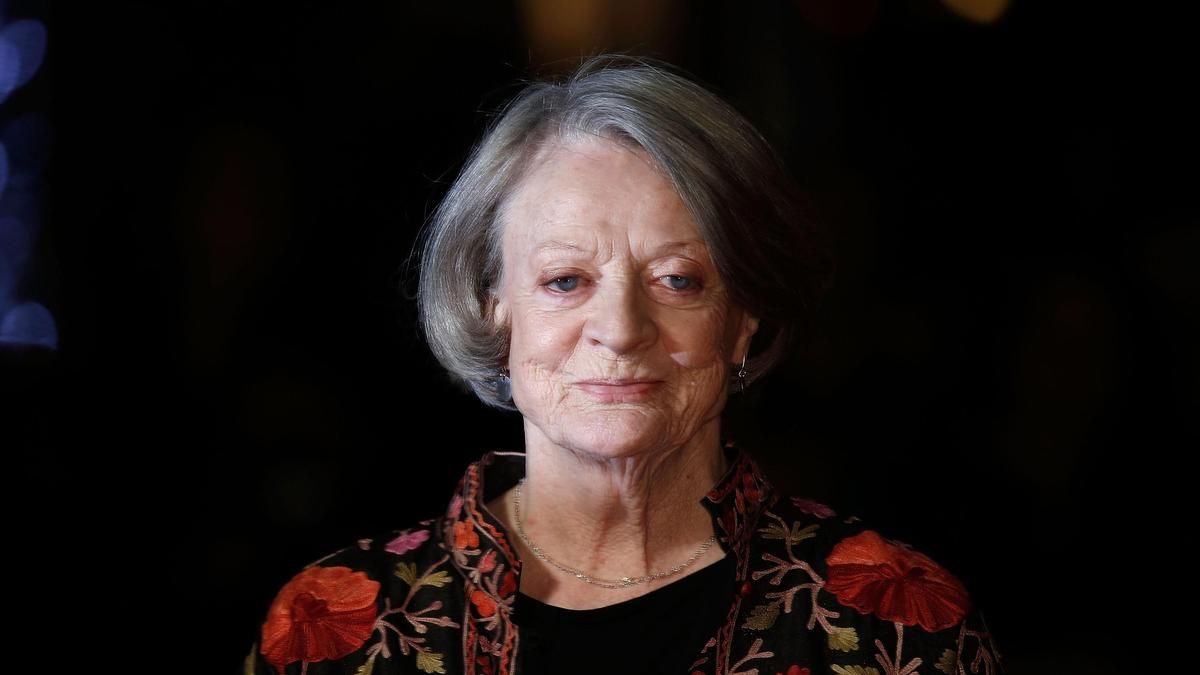 Maggie Smith en 2015 durante la premiere de 'The Lady In The Van'