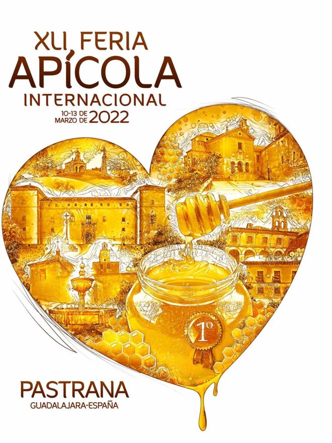 Cartel anunciado de la Feria Apícola