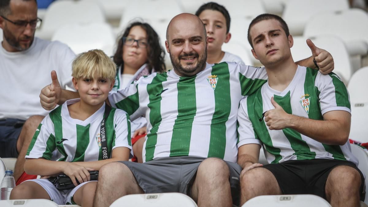 Grada Blanquiverde del Cordoba CF - Sevilla FC