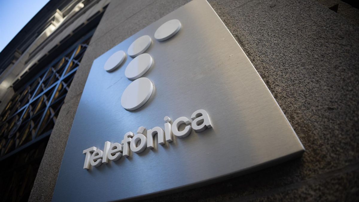 Logo de Telefónica.