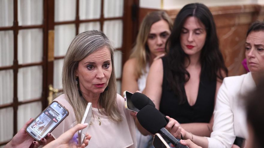 La portavoz de Sumar en el Congreso, Verónica Martínez Barbero.