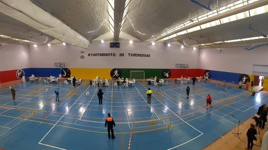 Cribado en Tordesillas (Valladolid)