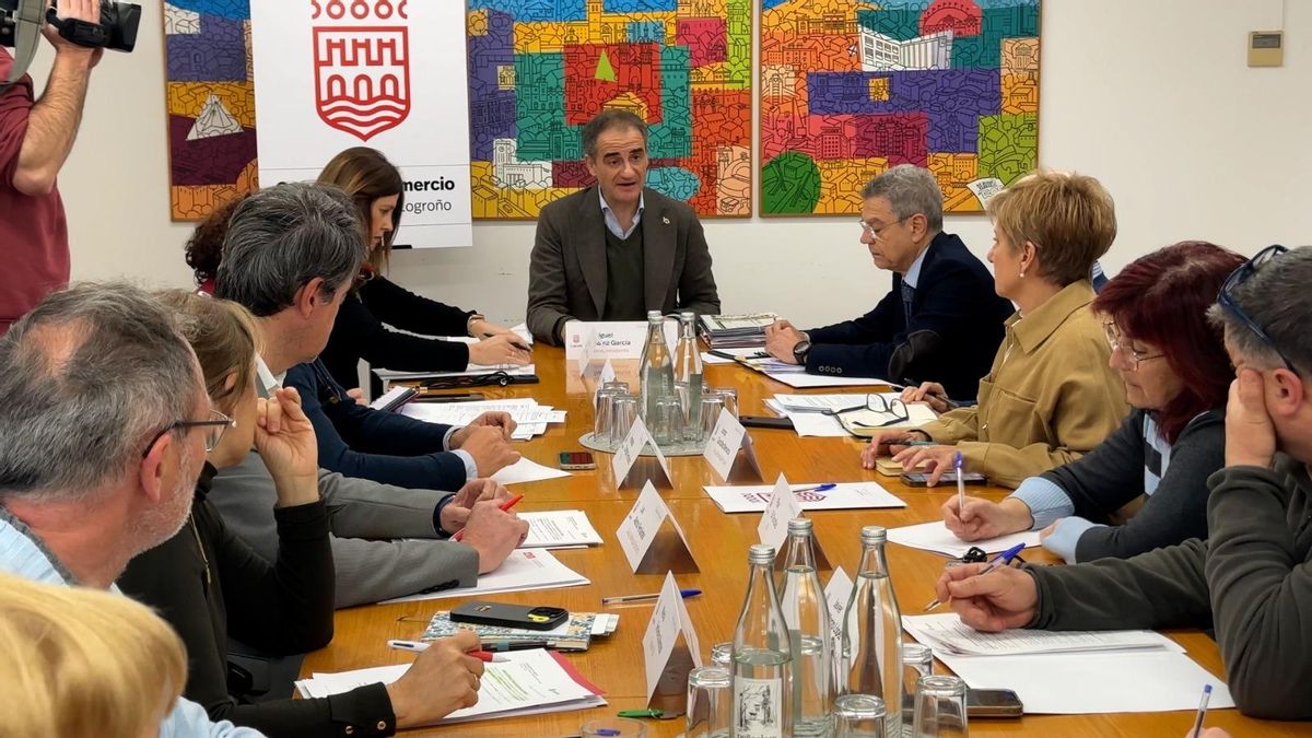 Una comisión de trabajo que contará "con todos" para convertir a Logroño 'Ciudad Europea del Comercio' en 2028