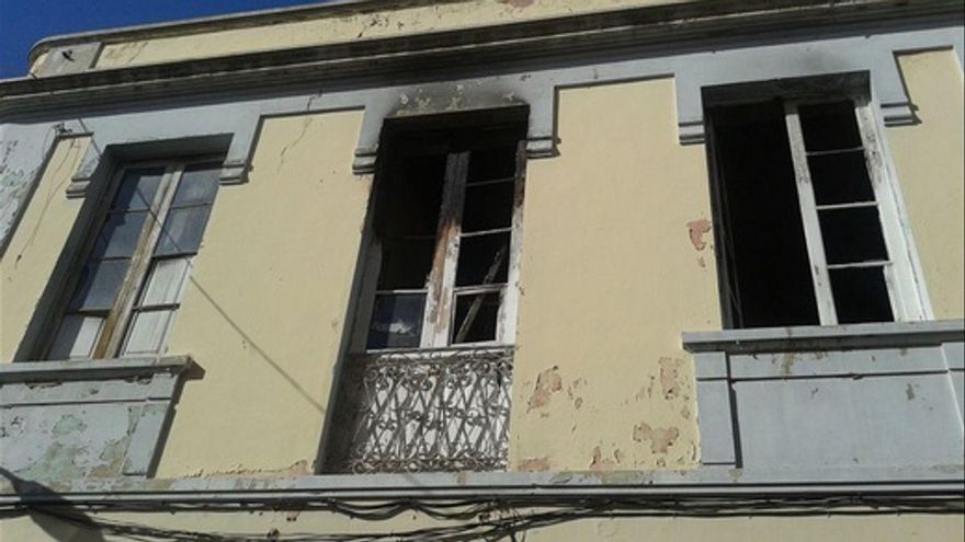 Vivienda deteriorada en el barrio de El Toscal, Santa Cruz de Tenerife