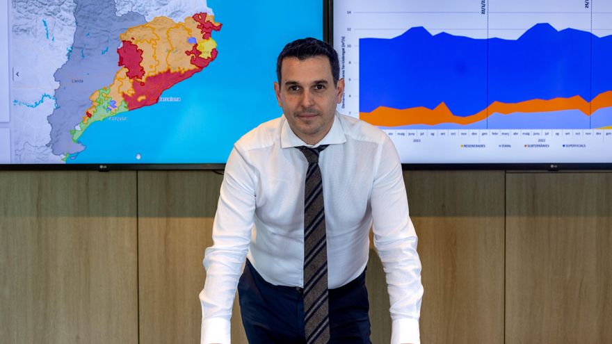 Samuel Reyes, Agencia Catalana del Agua: "Los barcos con agua no vendrán antes de junio porque es lo más caro”