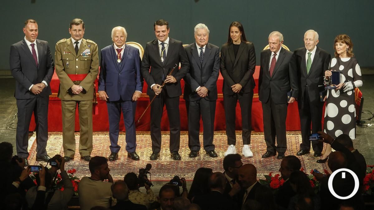 Acto de entrega de las Medallas de la Ciudad concedidas por el Ayuntamiento de Córdoba