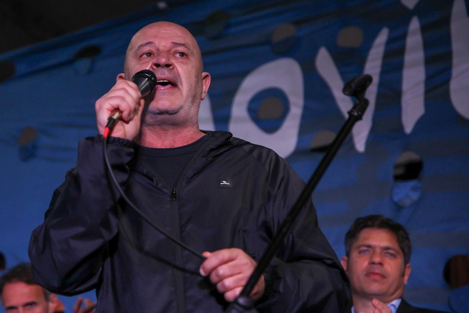 Eduardo "Cholo" Ancona, referente del Evita en la provincia de Buenos Aires.