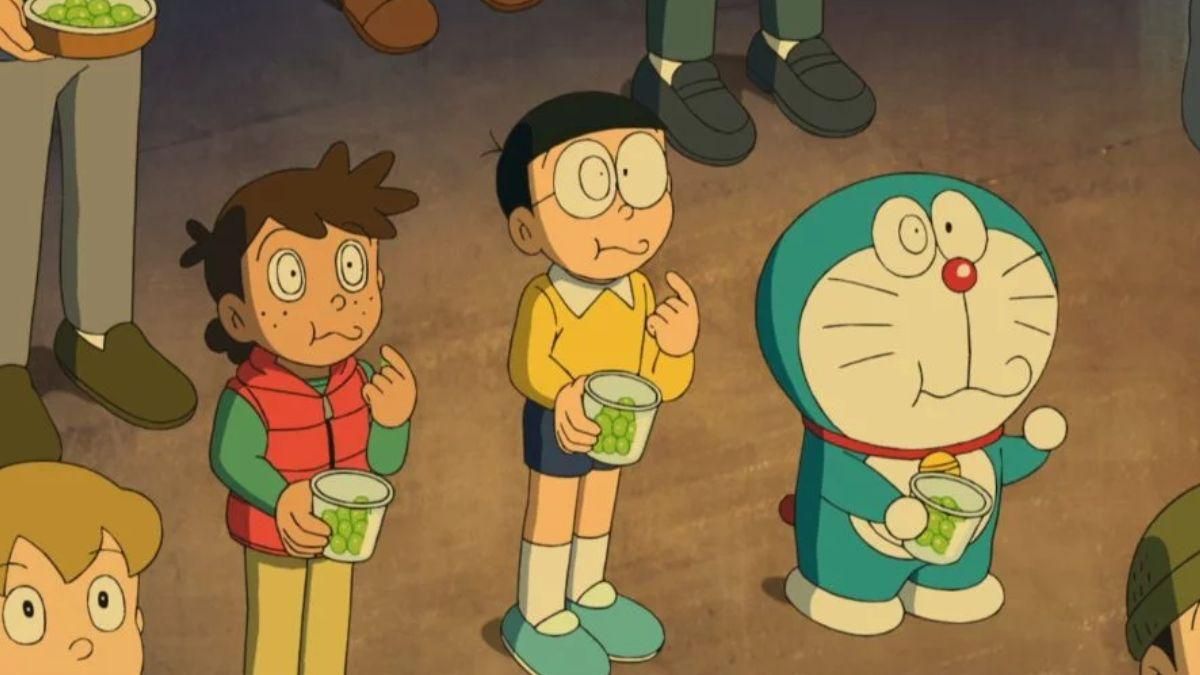 Mediaset estrenará el especial de 'Doraemon' a la española: Nobita viajará a la Puerta del Sol para tomarse las uvas