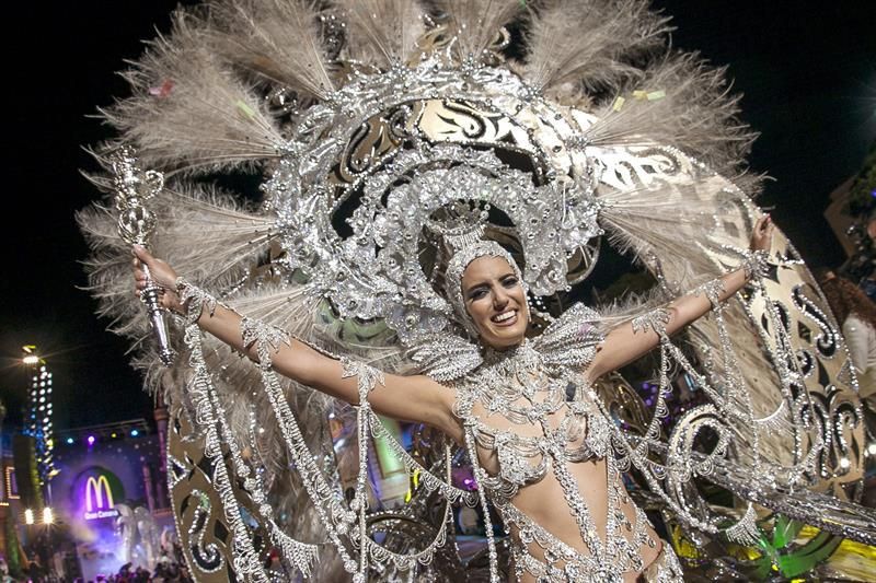 Reina del Carnaval de Las Palmas de Gran Canaria 2015. Foto EFE