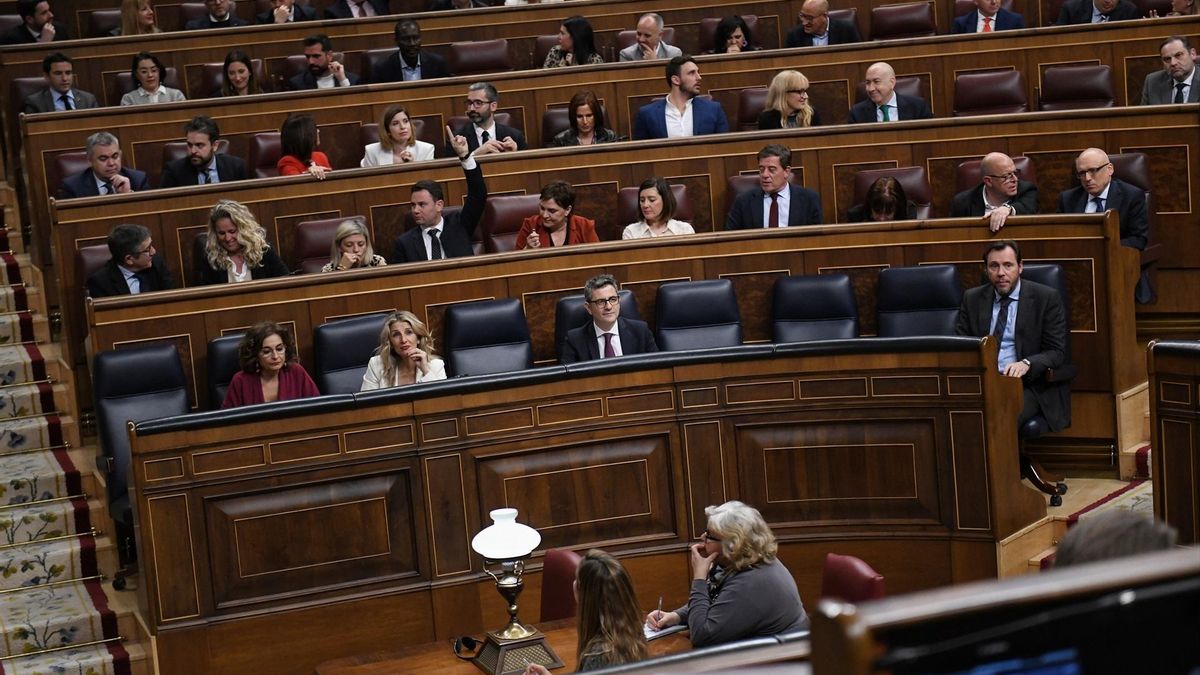 Vista general del Congreso de los Diputados