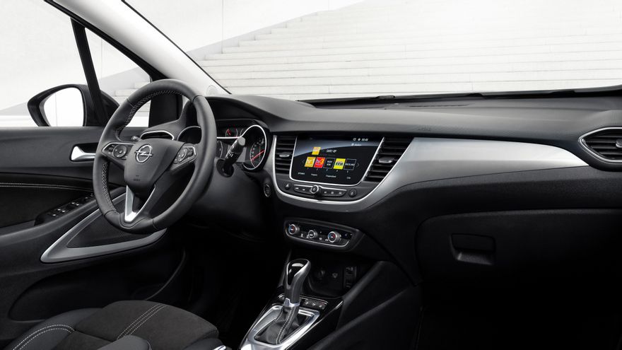 Habitáculo del Opel Crossland.