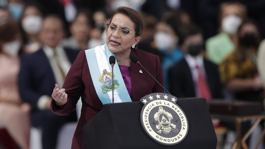 Xiomara Castro, en su toma de posesión: “Mujeres hondureñas, no les voy a fallar”