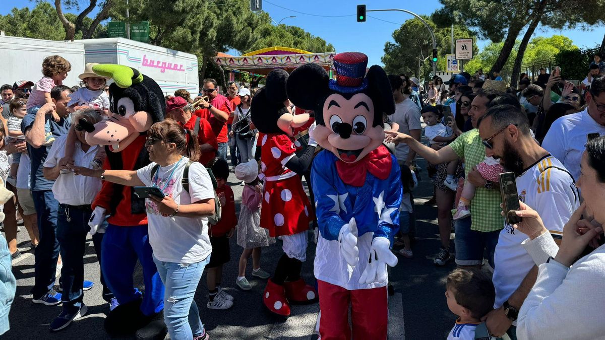 Actividades infantiles en las Fiestas de la Primavera de Hortaleza