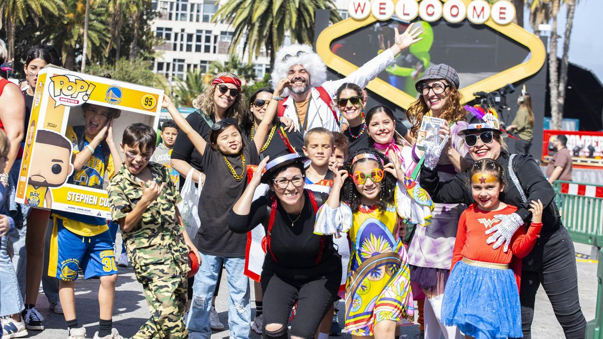 Unas 50.000 personas se reunieron este martes en la cabalgata infantil del Carnaval de Las Palmas de Gran Canaria