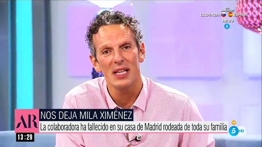 Así ha anunciado Joaquín Prat en Telecinco la muerte de Mila Ximénez: "Nos hemos quedado huérfanos"