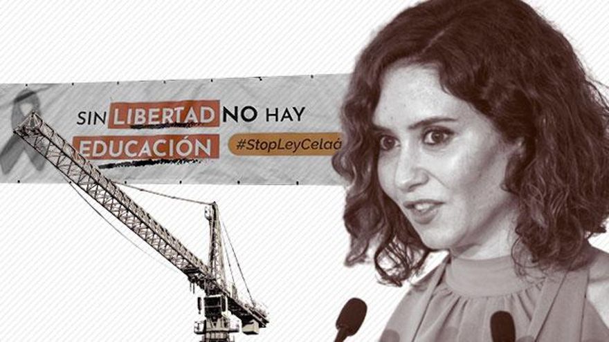 Ayuso desafía la ley educativa y convoca dos concursos para construir colegios concertados en suelo público gratuito