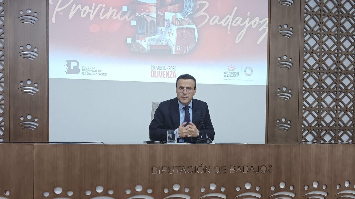 El hasta ahora presidente de la Diputación de Badajoz, Miguel Ángel Gallardo