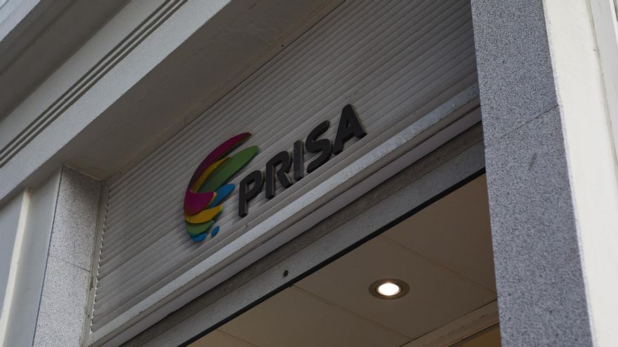 Logo de Grupo Prisa en domicilio Social.