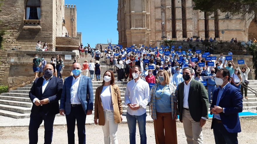 La diputada del PP por Baleares, Marga Prohens, oficializa su precandidatura a presidir el PP balear.