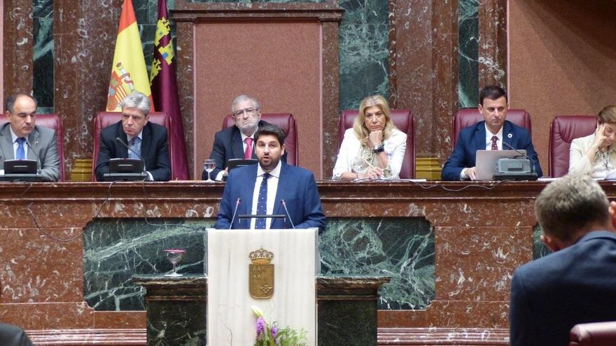 Archivo - FERNANDO LÓPEZ MIRAS EN EL DISCURSO DEBATE INVESTIDURA ASAMBLEA